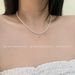 Light Luxury French Pearl Zircon Women's Niche Design, Internet Famous Necklace, Versatile And High-end Collarbone Chain_ipsvogv.com