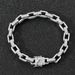 New High-End Men's Box Chain Micro-Paved Zircon Buckle Personality Trendy Hip-Hop Bracelet_ipsvogv.com