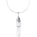 Yaxinyi S Silver Droplet Cat's Eye Stone Necklace For Women, Simple Gentle Necklace, Versatile And Elegant Elegance,_ipsvogv.com