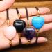 Natural Stone Amethyst Heart Bracelet Braided Adjustable Couple Models Hand Rope Personalized Ins Style Girls Jewelry_ipsvogv.com