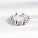 Personalized Fashionable Hand For Men And Women, Anxiety Matte Transfer Bead Ring, Opening Jewelry_ipsvogv.com