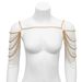 Fashion And Minimalist Metal Tassel Shoulder Chain Personalized Street Style Geometric Body Accessories_ipsvogv.com