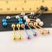 14-piece set hot-selling puncture jewelry breast ring breast nail tongue ring tongue nail_ipsvogv.com