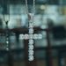 Personalized Square Large Cross Copper Inlaid Zircon Men's Hip Hop Necklace Pendant_ipsvogv.com