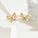 Ins niche Japanese Korean women's with fresh and sweet butterfly design, high-end earrings, versatile forest earrings_ipsvogv.com