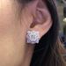 Cao Shi's French cool delicate with slightly inlaid kaleidoscope temperament earrings, women's light luxury and_ipsvogv.com