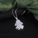 Natural Style Animal Element Frog Pendant S925 Sterling Silver Inlaid Natural Garnet Topaz Necklace Pendant_ipsvogv.com