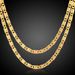 Women's Jewelry Necklace Chain Gold Plated Necklace K Copper Jewelry_ipsvogv.com