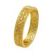 Elegant And Fashionable Gold-plated Hollow Carved Floral Women's Bracelet, Daily Wear, Bridal Party Gift_ipsvogv.com