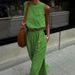 Women's Clothing all match slit slim solid color suit _ipsvogv.com
