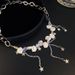 Irregular Pearl Star Necklace For Women, Light Luxury, Niche Design, Fashionable Collarbone Chain Temperament, Sweet And_ipsvogv.com