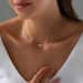 Women's Jewelry Stainless Steel K Gold Plated Tiny Cross Pendant Necklace Clavicle Chain Fashion Ladies Gift_ipsvogv.com