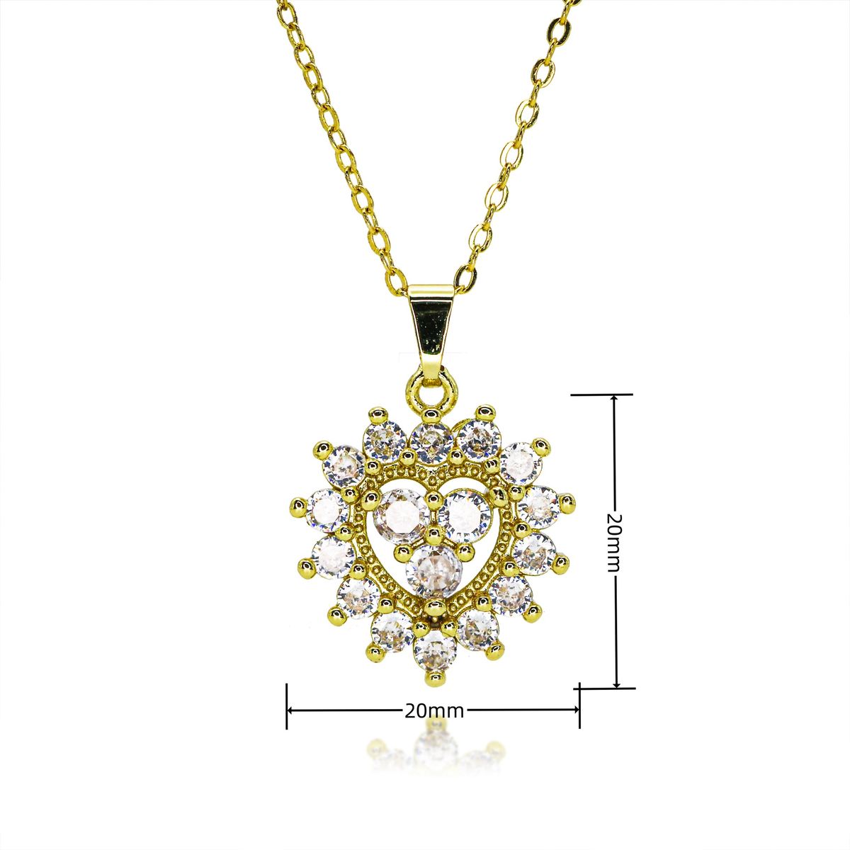 Crown Love Necklace For Girls Light Luxury Niche Design High End New Clavicle Chain Strong Chain Summer Gift_ipsvogv.com