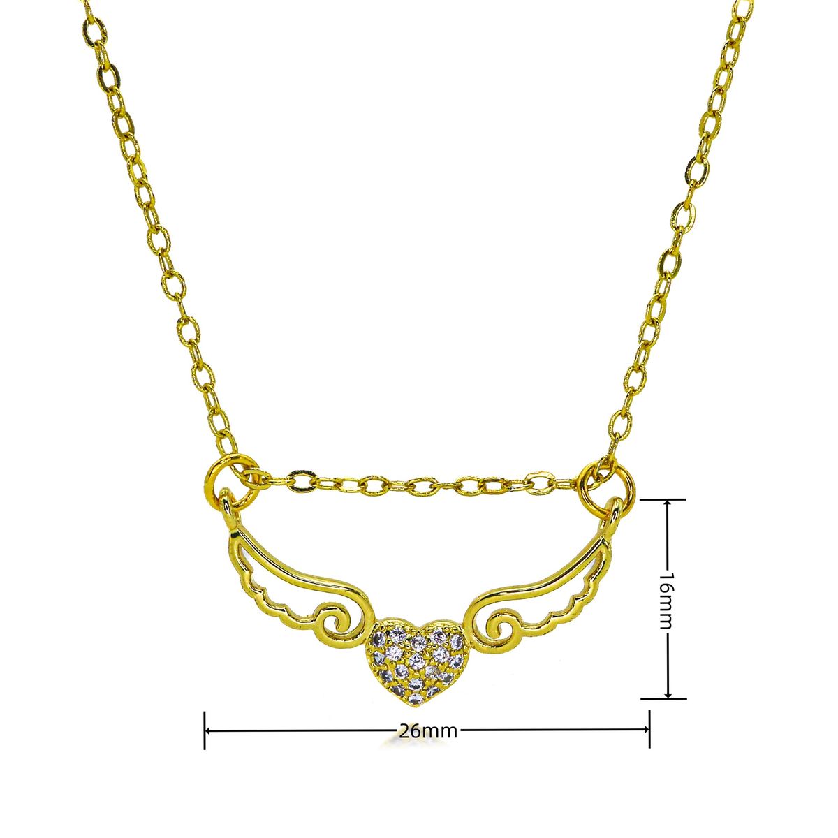 Angel Wings Necklace For Girls Light Luxury Niche Design High End New Clavicle Chain Strong Chain Summer Gift_ipsvogv.com