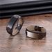 Titanium stainless black steel curved genuine adjustable watch with leather bracelet, men's bracelet_ipsvogv.com