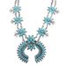 New Turquoise Necklace With Exaggerated Personality, Bohemian Trendy Fashion Jewelry_ipsvogv.com