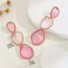 Wind new style for women, long style, simple, irregular, crystal inlaid, niche design, earrings, earrings_ipsvogv.com