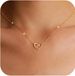 S925 Sterling Silver Necklace For Women, Versatile Temperament, 8 Shaped Heart Shaped, Sweet, Full Of Diamonds, Flashing, Ins Style Clavicle Chain_ipsvogv.com