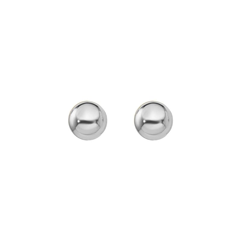 Mini Metal Ball Stud Earrings - Light Luxury Minimalist Hoop Jewelry (Everyday Versatile Accessories Dainty Circle Earrings)_ipsvogv.com