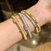 Italian Buchi Woven Pattern Carved Gold Now In Operation, With Advanced Drawing Technology And Sense Of Luxury. It Is A_ipsvogv.com
