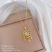 】 Silk 【 Sky Laying Dream Net Light Luxury Charm Gorgeous Full Diamond Necklace Women's Versatile Clavicle Titanium 【 】_ipsvogv.com