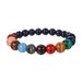 Hot Selling Universe Milky Way Eight Planets Bracelet 8/10mm Blue Sandstone Starry Sky Solar System Planet Bracelet_ipsvogv.com
