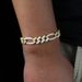 New 12mm Cuban Chain Cuban Chain Hip Hop Rap Men's Bracelet_ipsvogv.com
