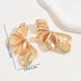Unisex Simple Women's Flower Earrings Personality Exaggerated Metal Style Multi Layer Niche Design Earrings Petal Earrings_ipsvogv.com