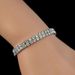 Luxurious Geometric Metal Inlay Rhinestones Women's Bracelets_ipsvogv.com