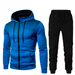Men's Clothing Autumn and Winter New Men's Casual Cardigan Hooded Sweater 3D Printed Youth Men's Jacket Set_ipsvogv.com