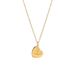 New Honeycomb Concave Titanium Steel Necklace Women's Love With Collar Chain Light Luxury Heart Shaped Accessory Pendant_ipsvogv.com