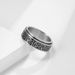 Celtic knot stainless steel rotating ring ring male and female couple proposal wedding ring_ipsvogv.com