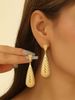 Exaggerated Jewelry INS Simple Tassel High-end Luxury Water Drop Earrings_ipsvogv.com