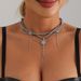 Accessories Ins Sweet Cool Babes Wind Mango Moon Fringed Pendant Collarbone Chain Trend Multi-layer Necklace_ipsvogv.com