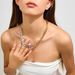 Fashion Personality Thick Chain Cuban Necklace Retro Punk Necklace Men And Women Hip Hop Clavicle Chain_ipsvogv.com