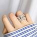 Women's Jewelry New Diamond Ring Fashion Classic Ring Pointed Zirconia Cut Eternity Ring_ipsvogv.com