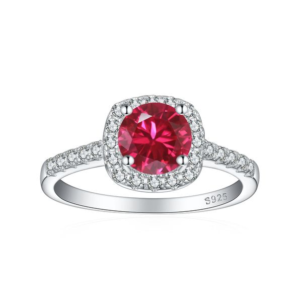 Women's Jewelry Inlaid Opal Emerald Ruby Garnet Sapphire Topaz Crystal Colored Gemstone S925 Sterling Silver Ring_ipsvogv.com