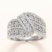 Cao Shi's New Creative With Female Personality Curve Swing Arm Design And Accessories, Full Diamond Boutique Ring_ipsvogv.com