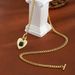 Fashion Retro Style Zircon Necklace Series Temperament Ladies Brass Real Gold Electroplated Love Pendant Jewelry_ipsvogv.com