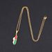 Stainless steel Madagascar map necklace ethnic style female niche design light luxury sweater chain African jewelry_ipsvogv.com