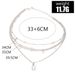 Bohemian Fashion Trend New Pentagram Pendant Multi-layer Women's Necklace Jewelry_ipsvogv.com