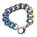 Miami Cuban Link Chain Multicolor Rainbow Heavy 316L Stainless Steel Colorful Curb Necklace Personalized Jewelry Hip Hop Choker Chain, 11~16mm Width_ipsvogv.com