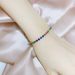 Unisex 3mm colorful round zircon single row full diamond adjustable crystal bracelet for women_ipsvogv.com