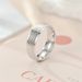 New Titanium Steel Couple Ring Simple And Handsome Fashion Handicraft Xiyin_ipsvogv.com