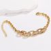 Men And Women's Jewelry Hip Hop Personality Bracelet Full Diamond Copper Metal Bracelet Oval Chain Diamond Bracelet_ipsvogv.com