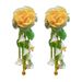 Women’s Jewelry Set Fashion Super New Gentle And Elegant Temperament Chiffon Flower Beaded Tassel Earrings Summer Niche Design Handmade Earrings_ipsvogv.com