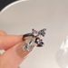 Dark Personality Bat Frog Zircon Open Female Coldness Wind Sweet Cool Hip Hop Versatile Finger Ring_ipsvogv.com