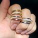 Exaggerated New 4 Ring Ring Versatile Creative Personality Niche Design Women's Ring Fashion Ring_ipsvogv.com