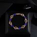 Heart shaped crystal bracelet women's Zircon diamond bracelet with diamonds_ipsvogv.com