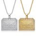 New Hip-Hop Jewelry Titanium Steel Gold-Plated World Famous Painting Jewish Thirteen Apostles Pendant Necklace_ipsvogv.com